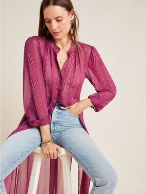 Anthropologie Maeve Sheet Tunic